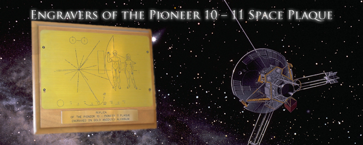 Pioneer 10-11 Replica Plaque